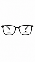 Container Eyewear Matte Black Rectangular Eyeglass Frame