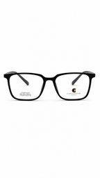 Container Eyewear Matte Black Rectangular Eyeglass Frame