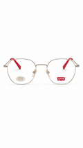 Levi's Lightweight Silver Hexagonal Optical Frame