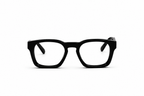 Classic Black Square Optical Eyeglass Frame – Premium Full-Rim