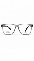 Container Eyewear Crystal Grey Rectangular Eyeglass Frame for Men