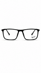 Ray-Ban Men's Matte Black Rectangular Eyeglass Frame