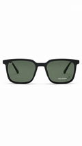 Ray-Ban Premium Polarized Green Lens Square Sunglasses