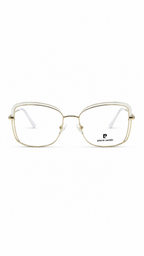 Pierre Cardin Gold Square Optical Glasses Frame – Premium Metal