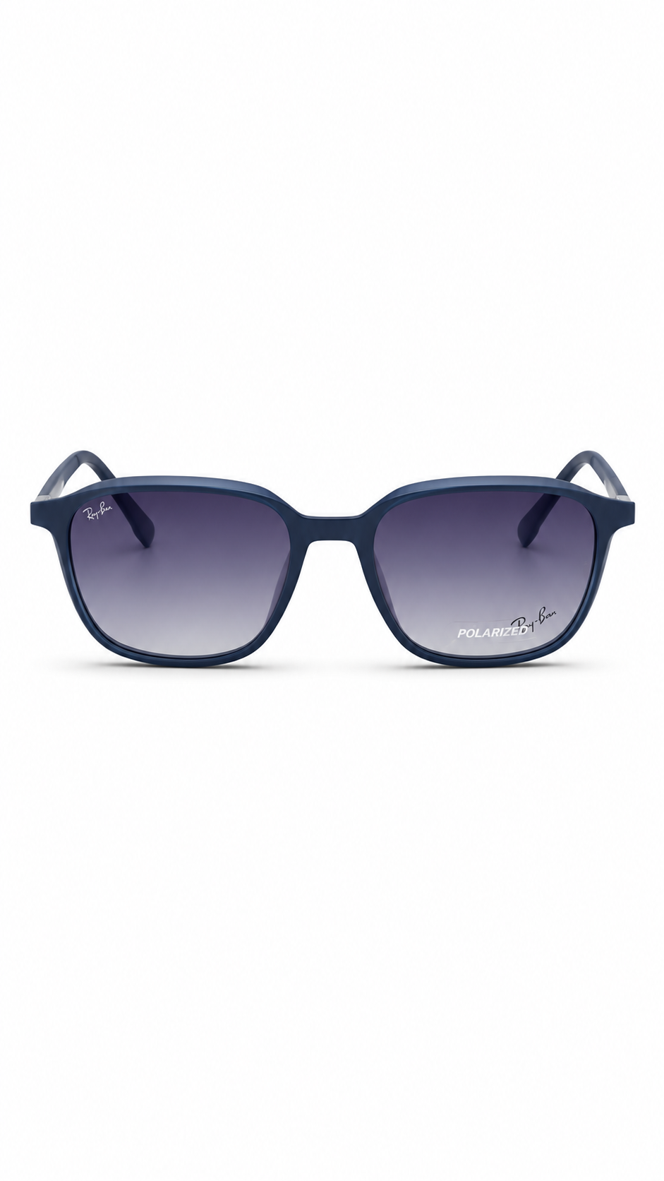 Ray-Ban Polarized Attachment Matte Black Square Sunglasses