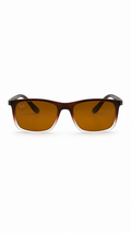 Ray-Ban 4433-M Brown Tortoiseshell Sunglasses – Amber Lenses
