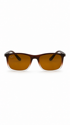 Ray-Ban 4433-M Brown Tortoiseshell Sunglasses – Amber Lenses