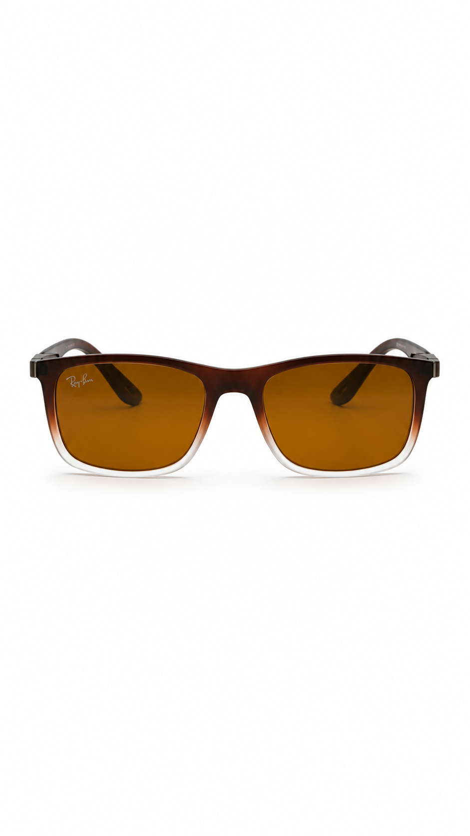 Ray-Ban 4433-M Brown Tortoiseshell Sunglasses – Amber Lenses