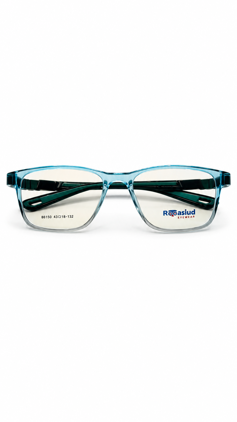 Roosiusid Eyewear 86150 Blue Transparent Optical Frame – 43□18-132