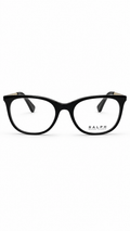 Ralph Lauren RA 7139 5001 Black Gold Cat-Eye Eyeglasses 53-19-140