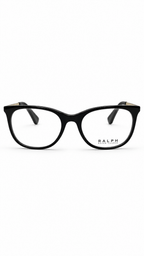 Ralph Lauren RA 7139 5001 Black Gold Cat-Eye Eyeglasses 53-19-140