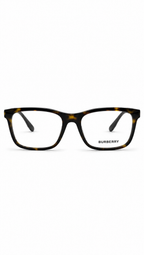 Burberry B2384-F 3002 Dark Havana Rectangular Eyeglasses 55-18-145