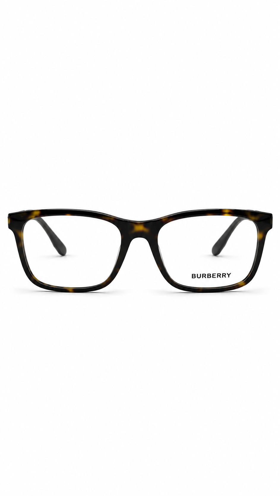 Burberry B2384-F 3002 Dark Havana Rectangular Eyeglasses 55-18-145