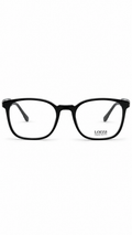 Lozza LUCCA 1 VL4140 0BLK Glossy Black Rectangular Eyeglasses