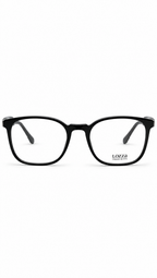 Lozza LUCCA 1 VL4140 0BLK Glossy Black Rectangular Eyeglasses