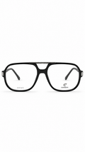 Carrera 1134 807 Black Aviator Eyeglasses with Silver Top Bar