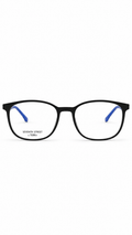 Seventh Street by Safilo 7A 140 0VK Matte Black Blue Eyeglasses