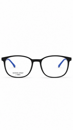 Seventh Street by Safilo 7A 140 0VK Matte Black Blue Eyeglasses
