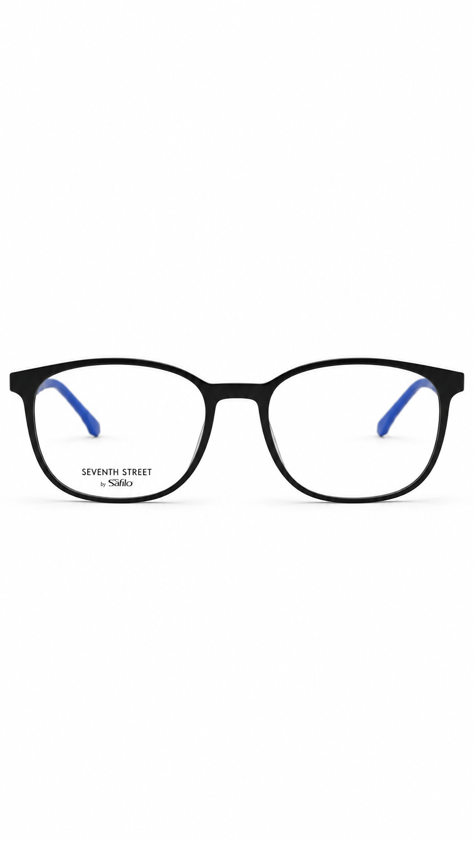 Seventh Street by Safilo 7A 140 0VK Matte Black Blue Eyeglasses