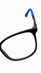 Seventh Street by Safilo 7A 140 0VK Matte Black Blue Eyeglasses