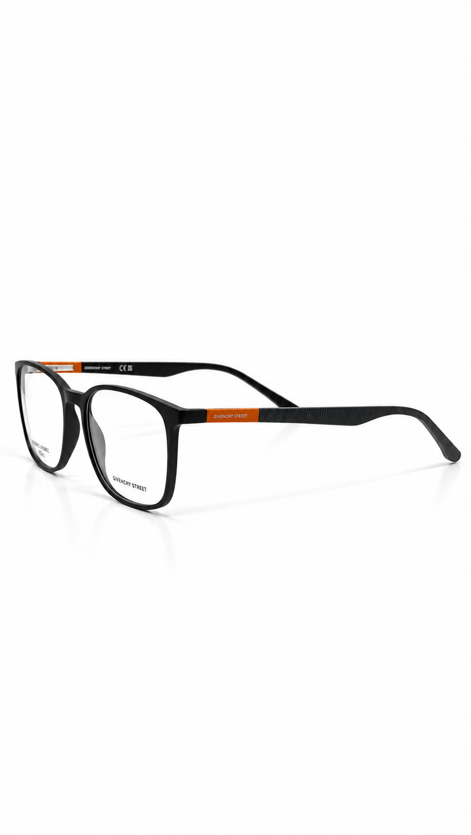 Seventh Street by Safilo 7A 121 RIW Matte Dark Grey Orange Eyeglasses