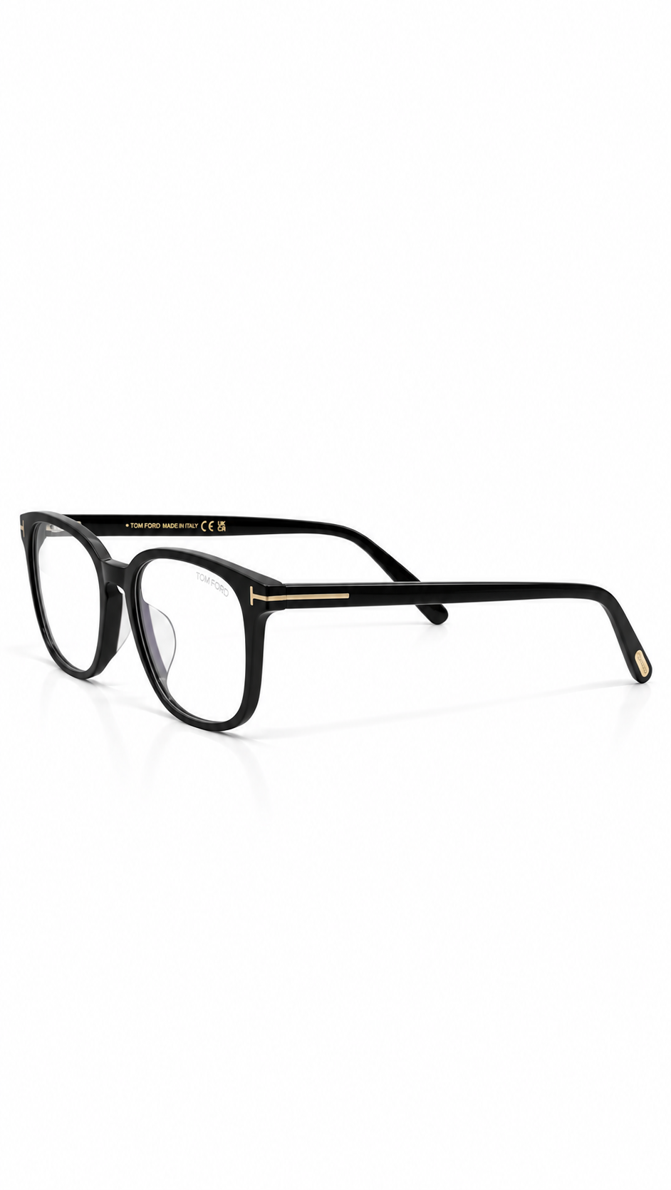 Tom Ford TF5995-K-B ECO 001 Shiny Black Eyeglasses 51mm