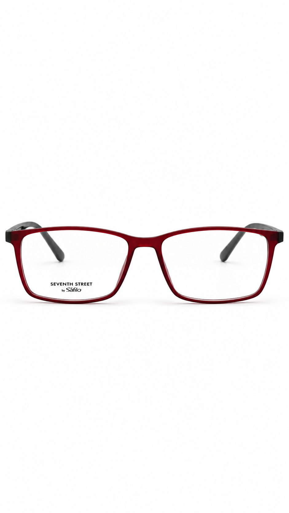 Seventh Street by Safilo 7A 122 7BL Matte Burgundy Eyeglasses