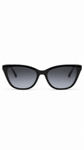 Love Moschino MOL071/CS 80799 Black Cat-Eye Clip-On Sunglasses