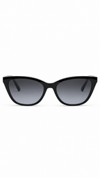 Love Moschino MOL071/CS 80799 Black Cat-Eye Clip-On Sunglasses