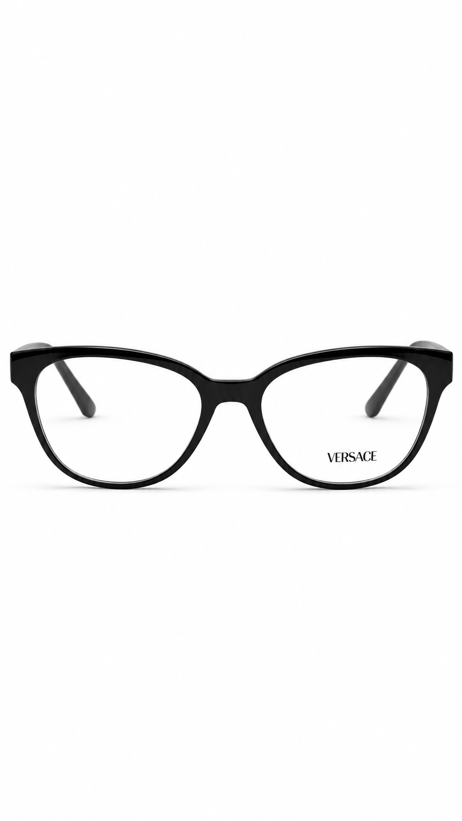 Versace MOD. 3315 GB1 Black Cat-Eye Eyeglasses Frames