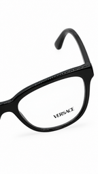 Versace MOD. 3315 GB1 Black Cat-Eye Eyeglasses Frames