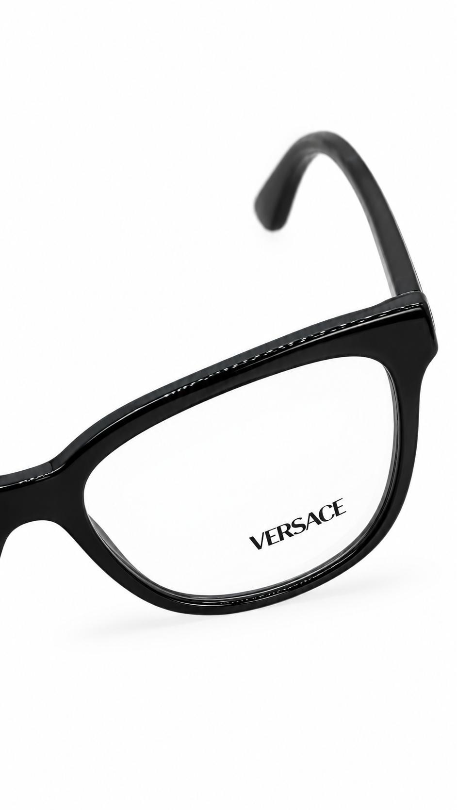 Versace MOD. 3315 GB1 Black Cat-Eye Eyeglasses Frames