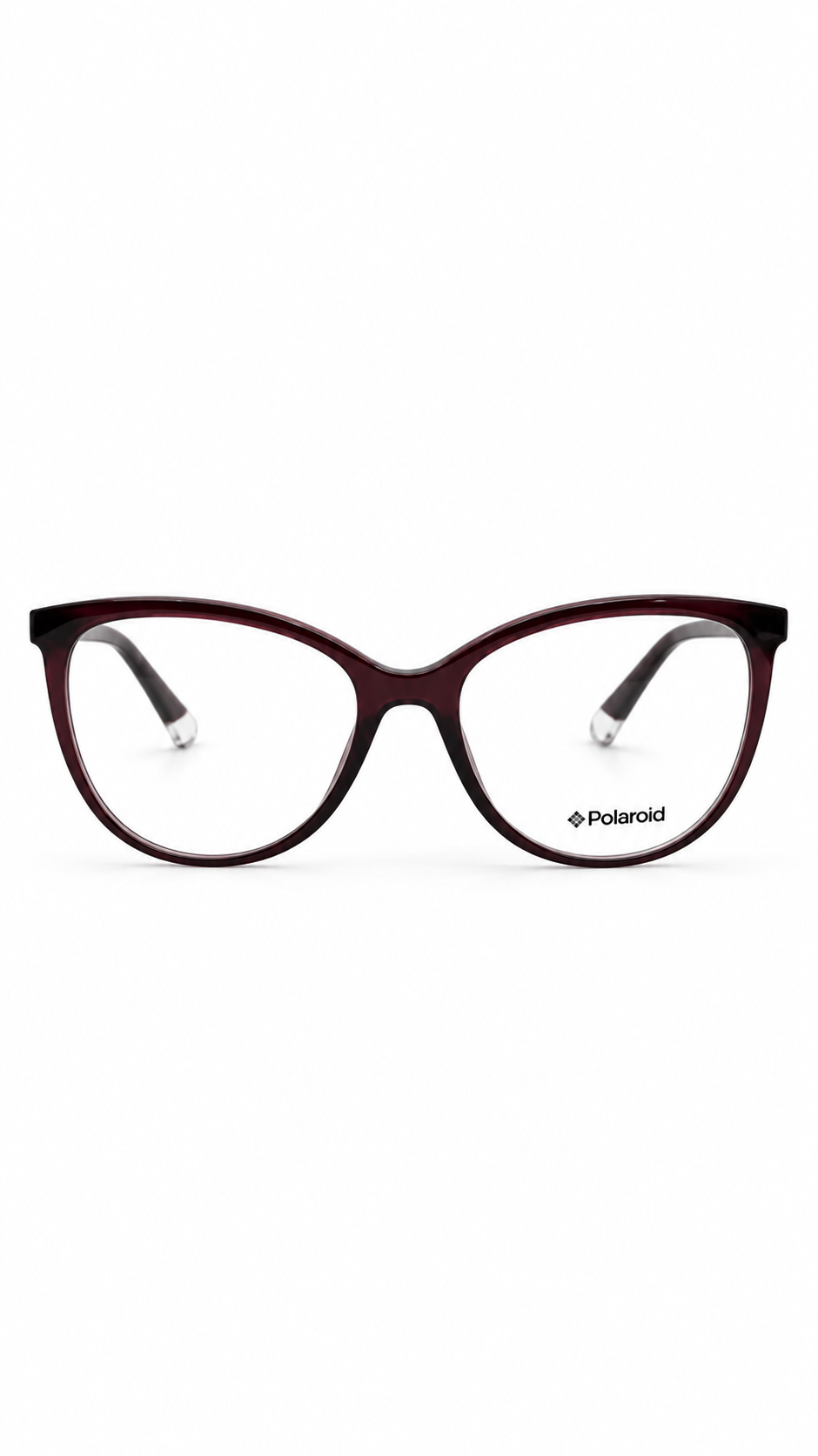 Polaroid PLD 4138/S B3VM9 Burgundy Butterfly Eyeglasses