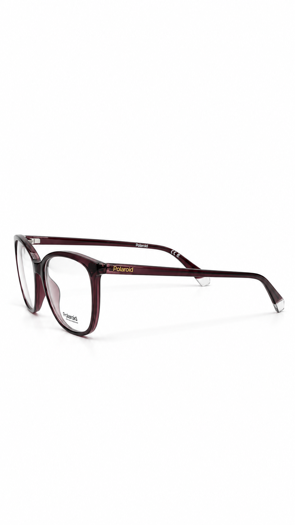 Polaroid PLD 4138/S B3VM9 Burgundy Butterfly Eyeglasses