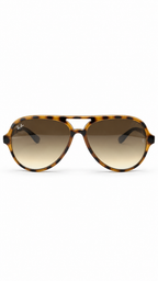 Ray-Ban Cats 5000 RB4125 Matte Black Aviator Sunglasses