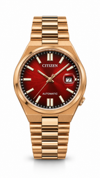 Citizen Tsuyosa Rose Gold Red Dial Watch