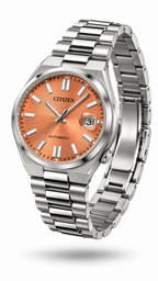 Citizen Tsuyosa Rose Gold Red Dial Watch