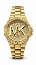 Michael Kors Gold Pavé MK Dial Watch