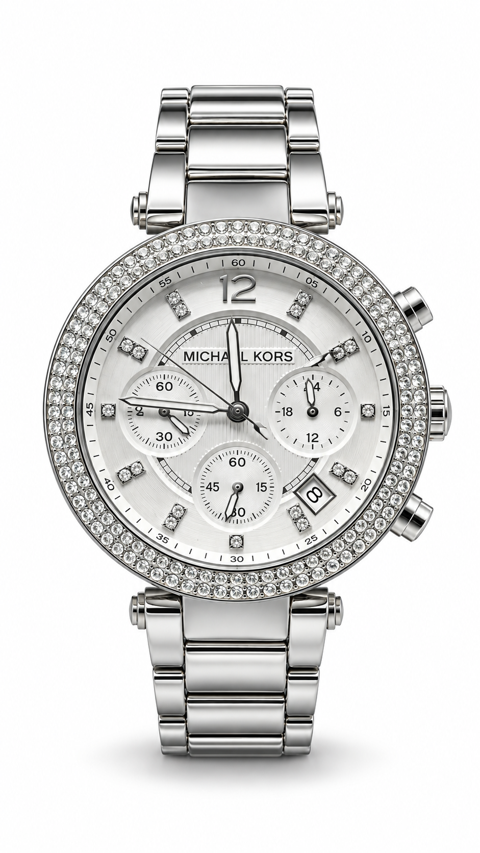 Michael Kors MK-5353 Silver Crystal Watch