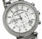 Michael Kors MK-5353 Silver Crystal Watch