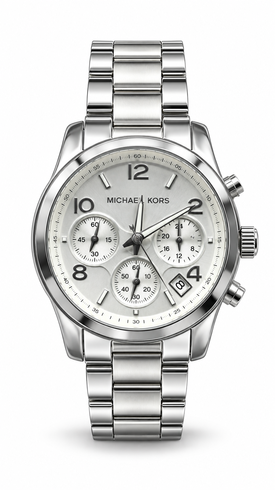 Michael Kors MK-5076 Silver Chronograph Watch