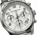 Michael Kors MK-5076 Silver Chronograph Watch