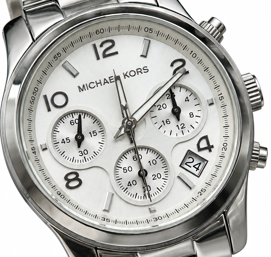 Michael Kors MK-5076 Silver Chronograph Watch