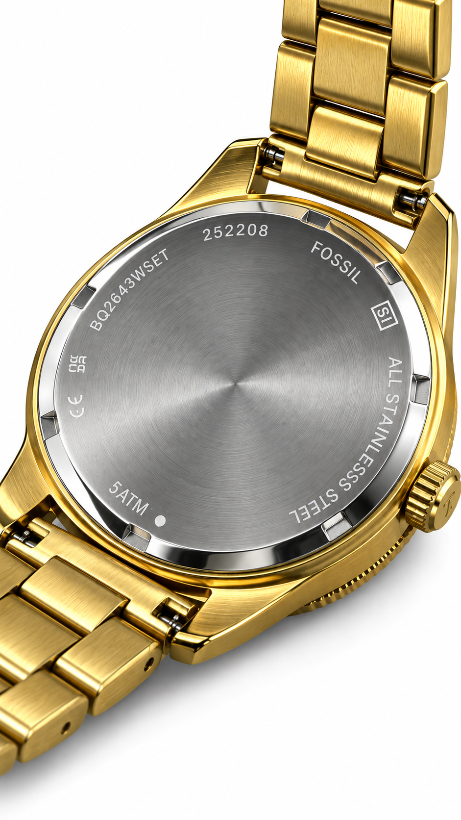 Fossil BQ2643SET Gold Black Dial Watch