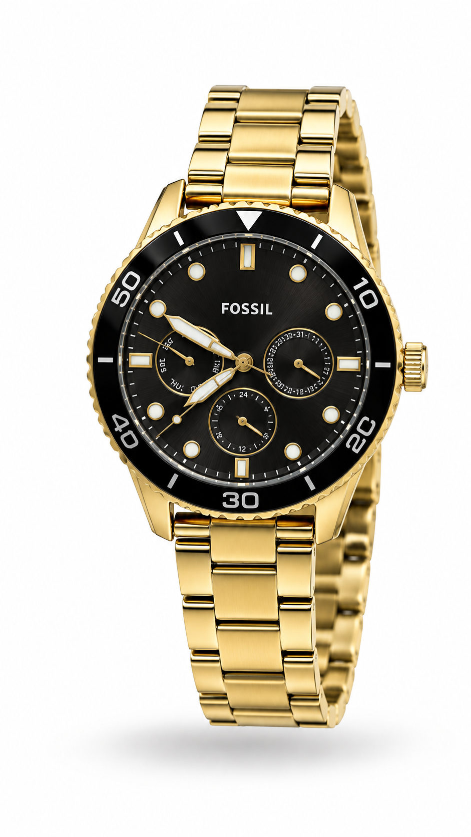 Fossil BQ2643SET Gold Black Dial Watch
