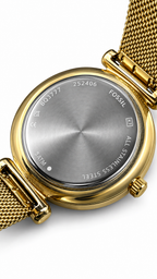 Fossil BQ3777 Gold Pink Floral Dial Watch