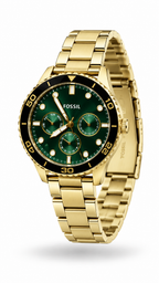 Fossil BQ2754WSET Gold Green Dial Watch