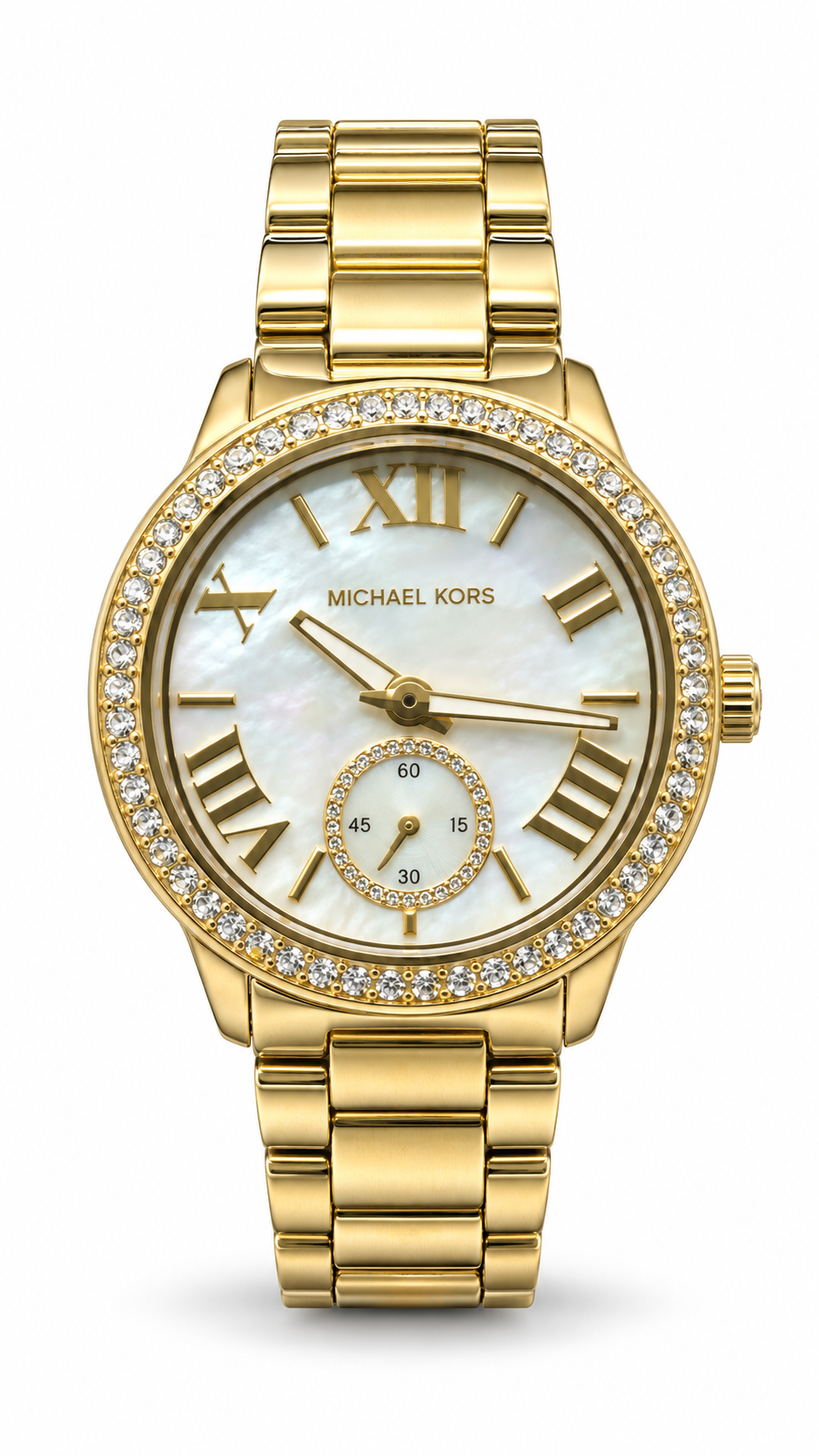 Michael Kors MK-4805 Gold Crystal Watch