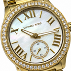 Michael Kors MK-4805 Gold Crystal Watch