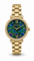 Michael Kors MK-3946 Gold Peacock Watch
